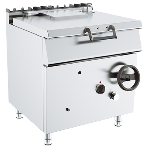 Brasiera a gas 60 LT ribaltamento manuale