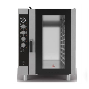 Forno a gas per gastronomia - capacità 11 teglie GN 1/1 - comandi meccanici